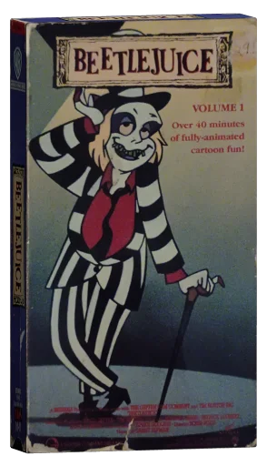 Beetlejuice VHS, Warner Home Video