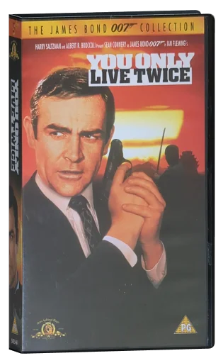 You Only Live Twice VHS, Warner Home Video