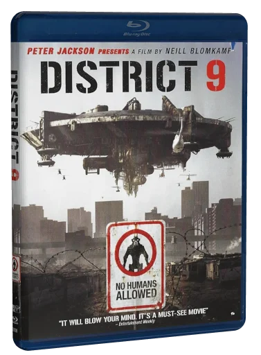 District 9 Blu-ray, Sony Pictures Home Entertainment