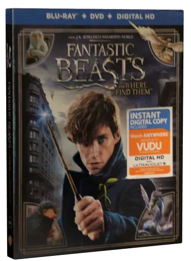 Fantastic Beasts and Where to Find Them Blu-ray, Warner Bros. Pictures