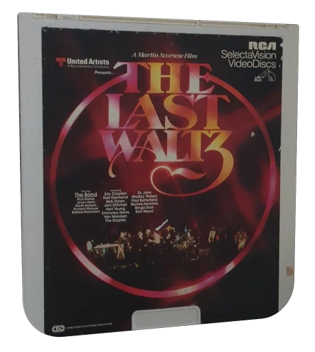 The Last Waltz CED cover