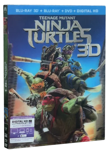 Teenage Mutant Ninja Turtles Blu-ray, Paramount