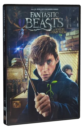 Fantastic Beasts and Where to Find Them DVD cover