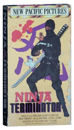 Ninja Terminator VHS, New Pacific Pictures