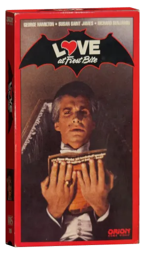 Love at First Bite VHS, Orion Home Video