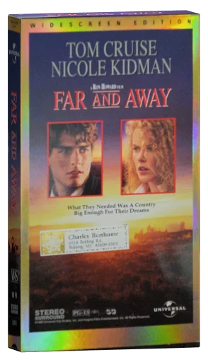 Far and Away VHS, Universal