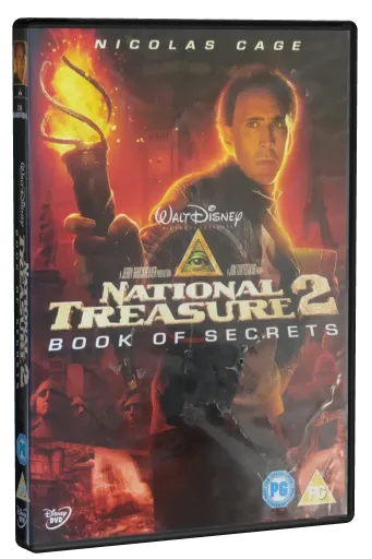 National Treasure: Book of Secrets DVD, Walt Disney Home Video