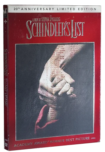 Schindler's List DVD, Universal Studios Home Video