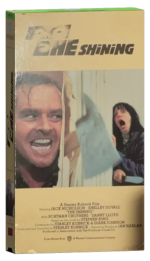 The Shining VHS, Warner Home Video