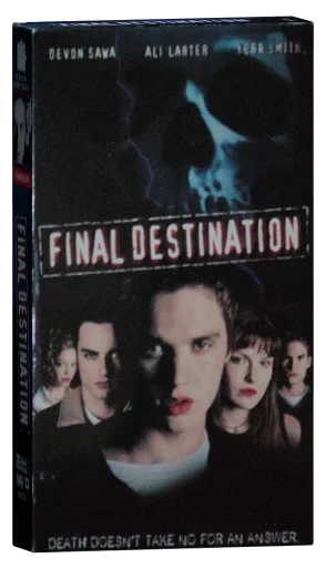 Final Destination VHS, New Line Home Video