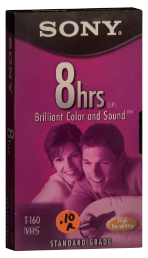 Sony Standard Grade VHS cover
