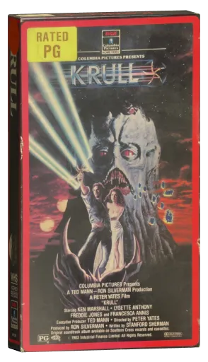 Krull VHS, RCA/Columbia Pictures Home Video