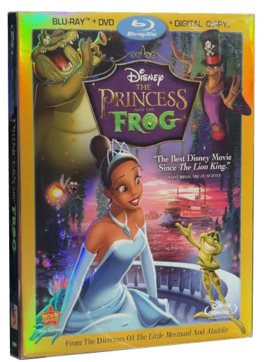 The Princess and the Frog Blu-ray, Walt Disney