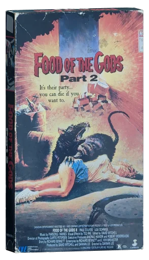 Food of the Gods II VHS, International Video Entertainment