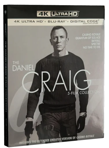 The Daniel Craig Collection 4K-UHD cover