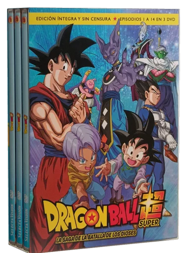 Dragon Ball Super: Edición Íntegra y sin Censura DVD cover