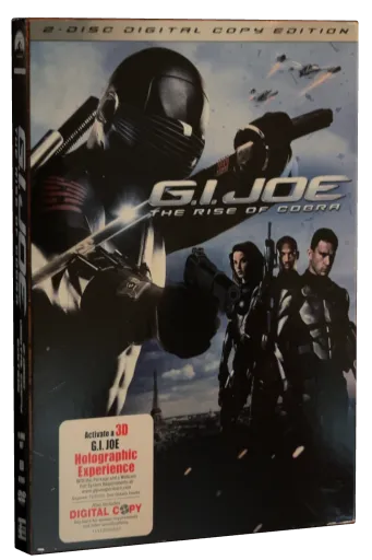 G.I. Joe: The Rise of Cobra DVD, Paramount Pictures Home Entertainment