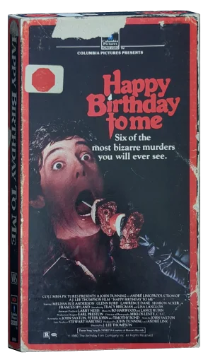 Happy Birthday to Me VHS, RCA/Columbia Pictures Home Video