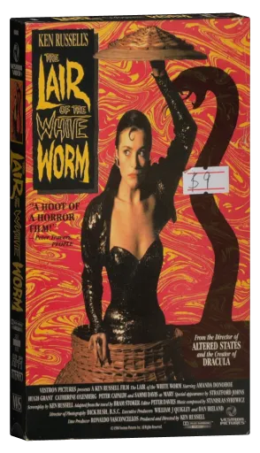 The Lair of the White Worm VHS cover