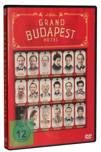 The Grand Budapest Hotel DVD, Twentieth Century Fox Home Entertainment