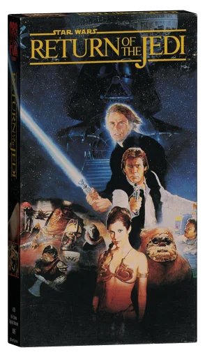 Return of the Jedi VHS, CBS/FOX Video