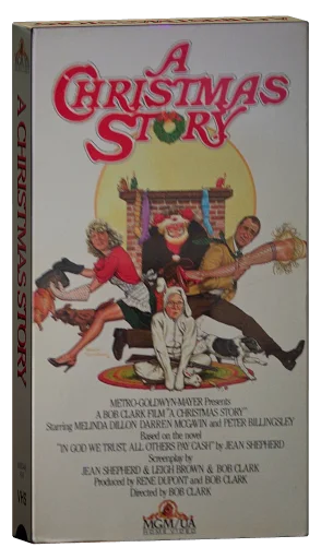 A Christmas Story VHS, MGM/UA Home Video
