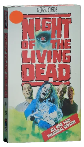 Night of the Living Dead VHS, RCA/Columbia Pictures Home Video