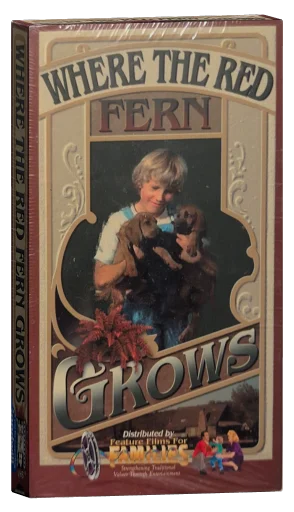 Where the Red Fern Grows VHS, Feature Films For Families