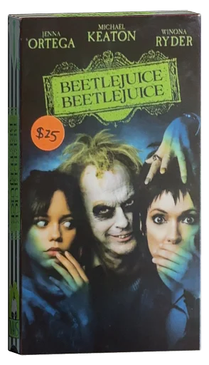 Beetlejuice Beetlejuice VHS, Warner Bros.