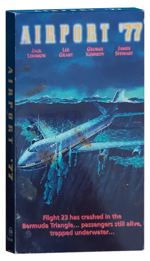 Airport '77 VHS, GoodTimes Home Video