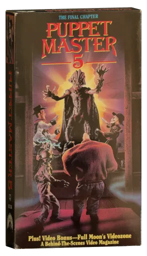 Puppet Master V: Totem VHS, Paramount Home Video