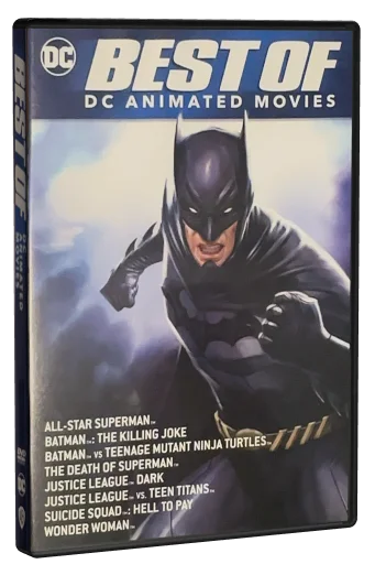 Best of DC Animated Movies DVD cover
