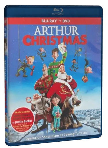 Arthur Christmas Blu-ray, Columbia Pictures