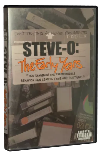 Steve-O: The Early Years DVD cover