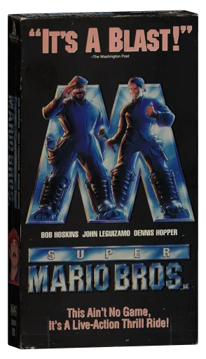 Super Mario Bros. VHS, Hollywood Pictures Home Video