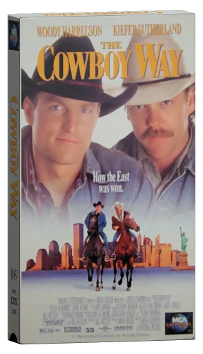 The Cowboy Way VHS, MCA Universal Home Video