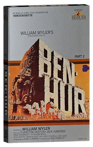 Ben-Hur VHS, MGM/UA Home Video