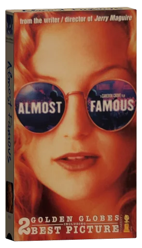 Almost Famous VHS, DreamWorks Home Entertainment