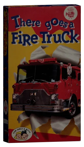 There Goes a Fire Truck VHS cover