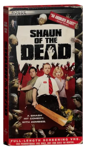 Shaun of the Dead VHS, Universal