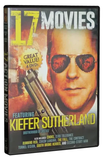 17 Action Movies DVD cover
