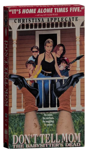 Don't Tell Mom the Babysitter's Dead VHS, HBO Video