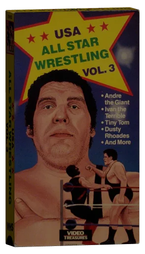 USA All Star Wrestling Vol. 3 VHS cover