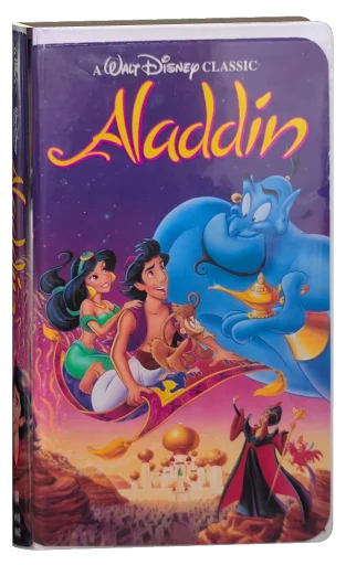 Aladdin VHS, Buena Vista Home Video