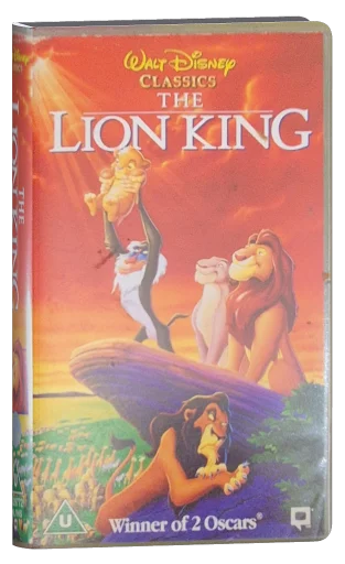 The Lion King VHS, Buena Vista Home Entertainment