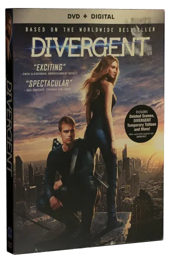 Divergent DVD, Summit Entertainment