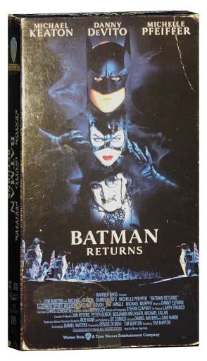 Batman Returns VHS, Warner Home Video