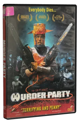 Murder Party DVD, VVS Films