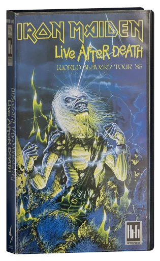 Iron Maiden: Live After Death VHS cover