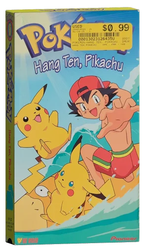 Pokémon VHS, Pioneer